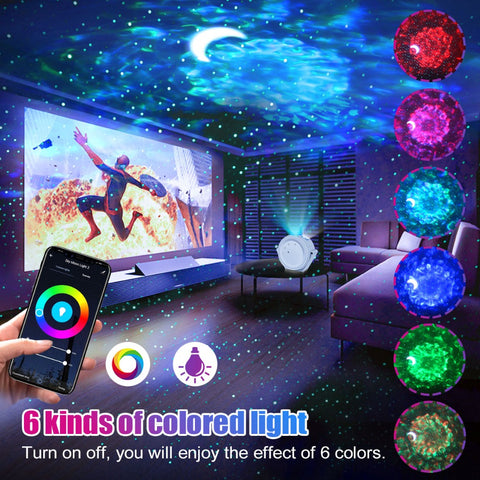 Nebula Star Projector + Smart App Control!