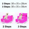 FurBuddy Pet Steps- 2 or 3 Stairs for Small Dogs or Cats